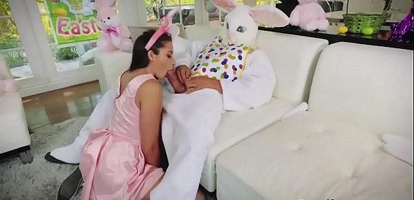  Family strokes step mom and compeer Uncle Fuck Bunny